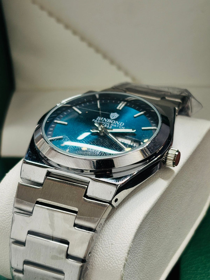 Men's Luxury Silver Stainless Watch W6552 - TUZZUT Qatar Online Shopping