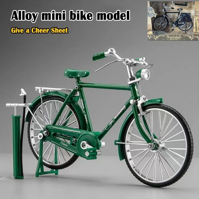 Mini Bike Model DIY Alloy Bicycle Miniature Children's Bicycle Toys  S4376626 - Tuzzut.com Qatar Online Shopping