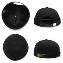 Novelty Fold Skullcap Retro Men Sailor Cap Women Warm Rolled Cuff Bucket Cap S3234951 - Tuzzut.com Qatar Online Shopping
