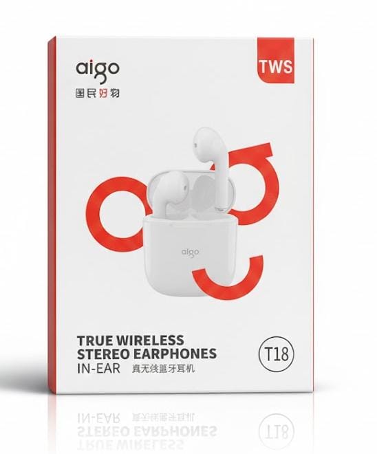 Aigo True Wireless Stereo Earpods T18 Aigo True Wireless Stereo Earpods T18