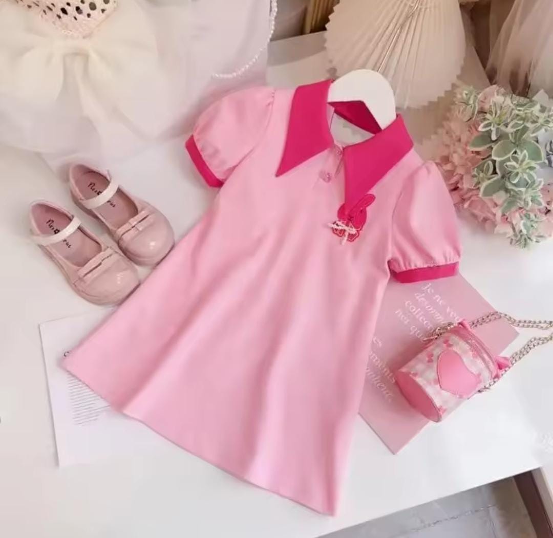 Summer Baby Kid Girl Dress Bow Princess Dress 1555023 Summer Baby Kid Girl Dress Bow Princess Dress 1555023