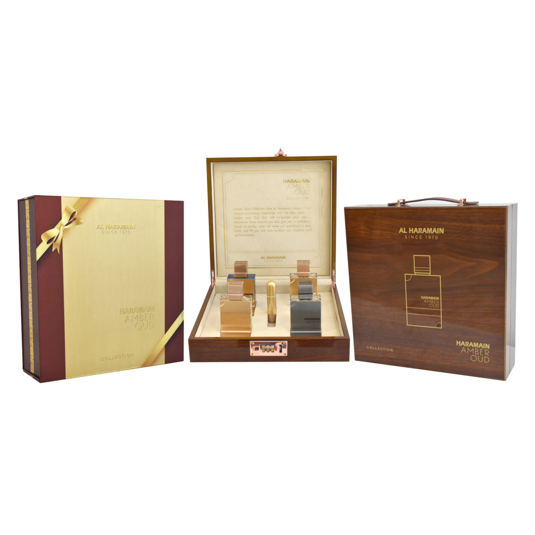Haramain Amber Oud Collection Gift Set Haramain Amber Oud Collection Gift Set
