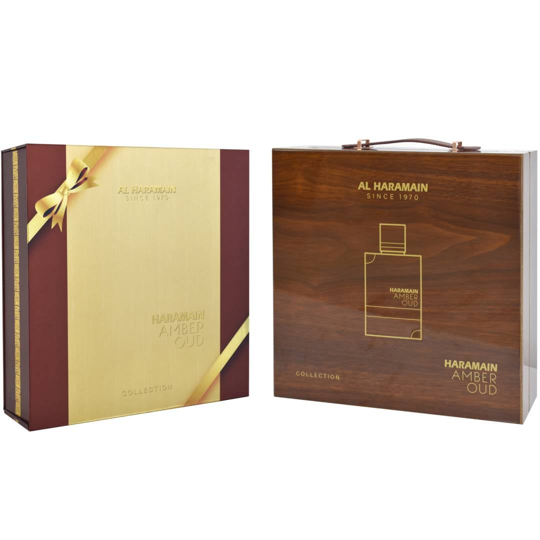 Haramain Amber Oud Collection Gift Set Haramain Amber Oud Collection Gift Set