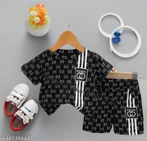 Boys Outfit Stylish Short Sleeve Polo Shirt Casual Wear 1551967-1551973 Boys Outfit Stylish Short Sleeve Polo Shirt Casual Wear 1551967-1551973