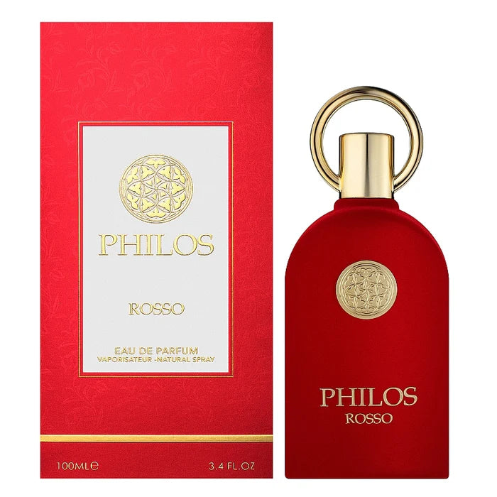 Philos Rosso EDP 100ml by Maison Al Hambra | Inspired by Baccarat Rouge 540 - TUZZUT Qatar Online Shopping
