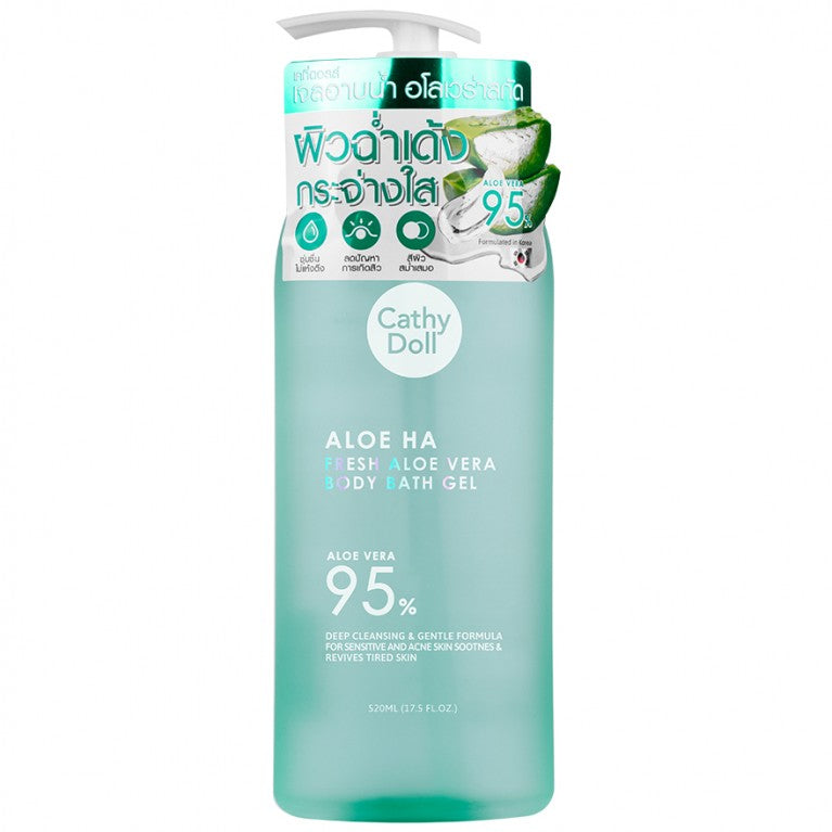 CATHY DOLL FRESH ALOE BATH GEL 520ML CATHY DOLL FRESH ALOE BATH GEL 520ML