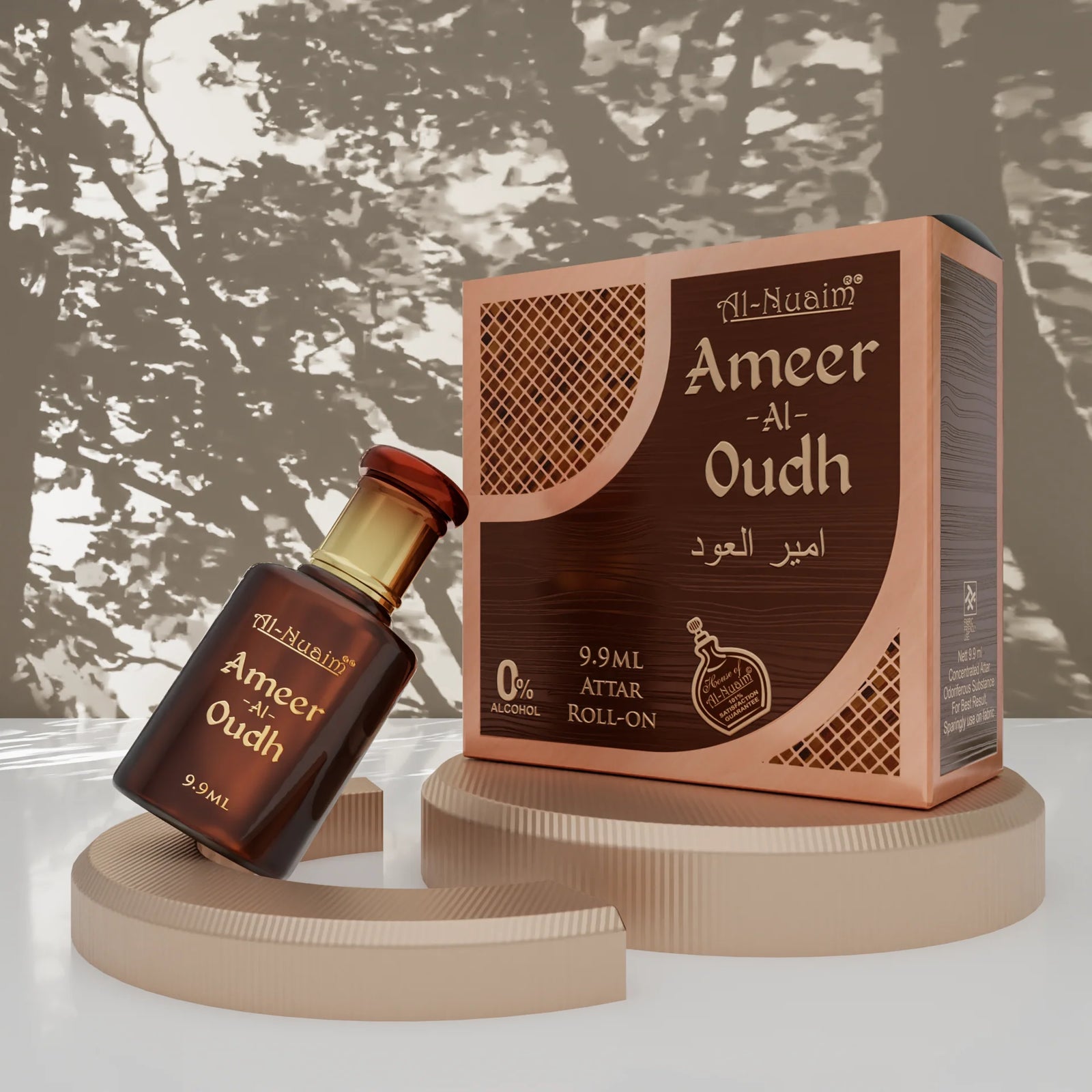 Al Nuaim Ameer Al Oudh 9.9ML Attar Roll-On Perfume Al Nuaim Ameer Al Oudh 9.9ML Attar Roll-On Perfume