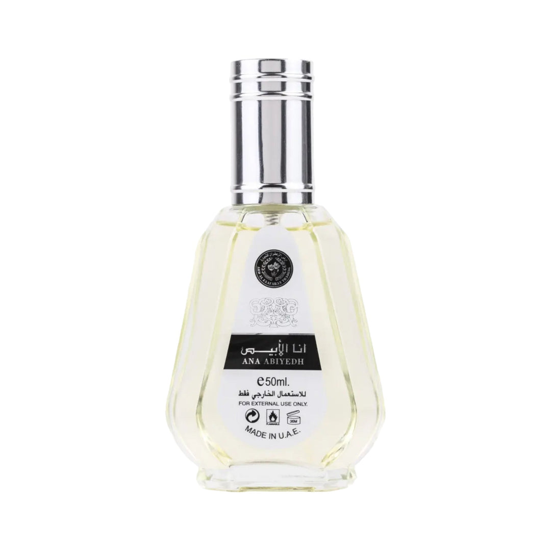 Ana Abiyedh (I Am White) EDP 50ml Spray By Ard Al Zaafaran Ana Abiyedh (I Am White) EDP 50ml Spray By Ard Al Zaafaran