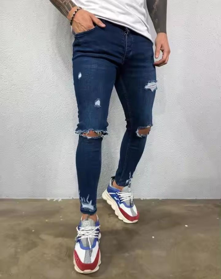 Women's Ripped Skinny Jeans Casual Comfortable Jeans Slim Fit Denim Pants S2318469 Women's Ripped Skinny Jeans Casual Comfortable Jeans Slim Fit Denim Pants S2318469
