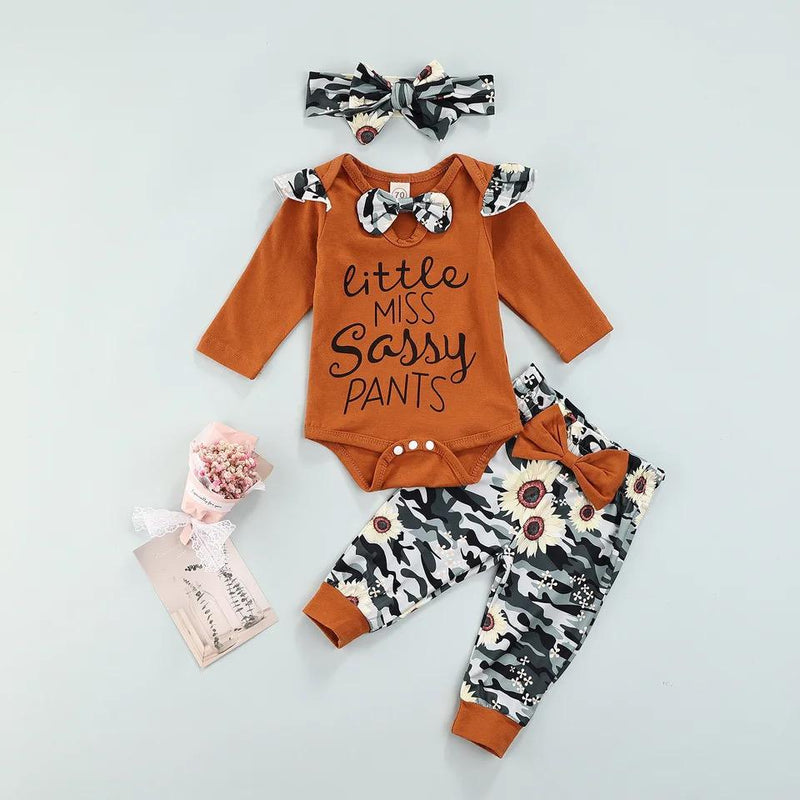 Newest Fashion Newborn Baby Girl Clothes Letter Long Sleeve Romper 3-6 Months 20290607