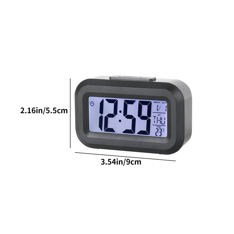 Mini Digital Alarm Clock For Bedroom - TUZZUT Qatar Online Shopping
