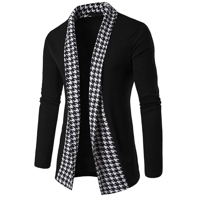 Latest Design Men's Casual Suit Knitted Suit Jacket Top L X3925321