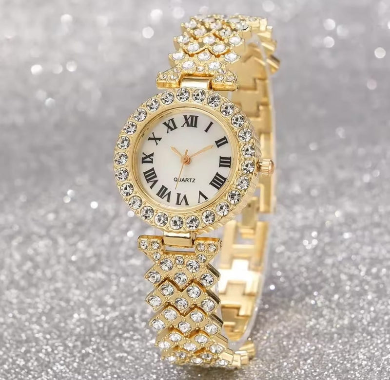 Luxury Ladies Watch Fashion and Stylish Ladies Bracelet Quartz - Watch 147876 - TUZZUT Qatar Online Shopping