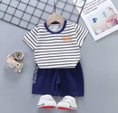 Baby Infant Short Sleeve + Shorts Toddler Suit    1672200 - TUZZUT Qatar Online Shopping
