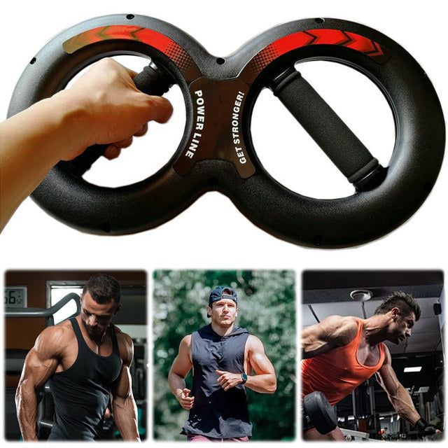 Multifunctional 8 Shape Twister Arm Exerciser Home Gym Workout Equipment - TUZZUT Qatar Online Shopping
