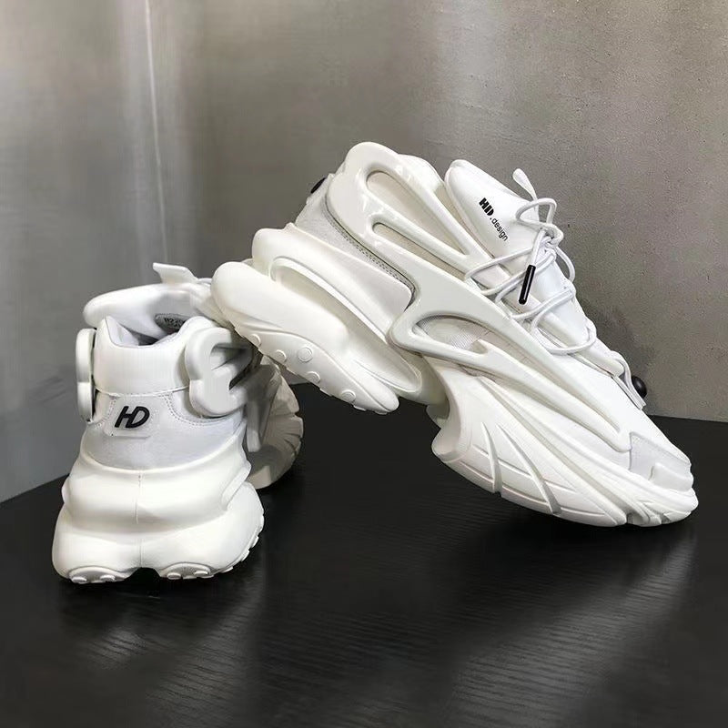 Thick Soled Spaceship Design Sports Shoes HD46 - TUZZUT Qatar Online Shopping