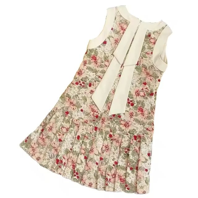 Baby Girl Dress Sleeveless Dressss Crew Neck Toddler Girls Sundress Kids Clotheses S48980479 Baby Girl Dress Sleeveless Dressss Crew Neck Toddler Girls Sundress Kids Clotheses S48980479