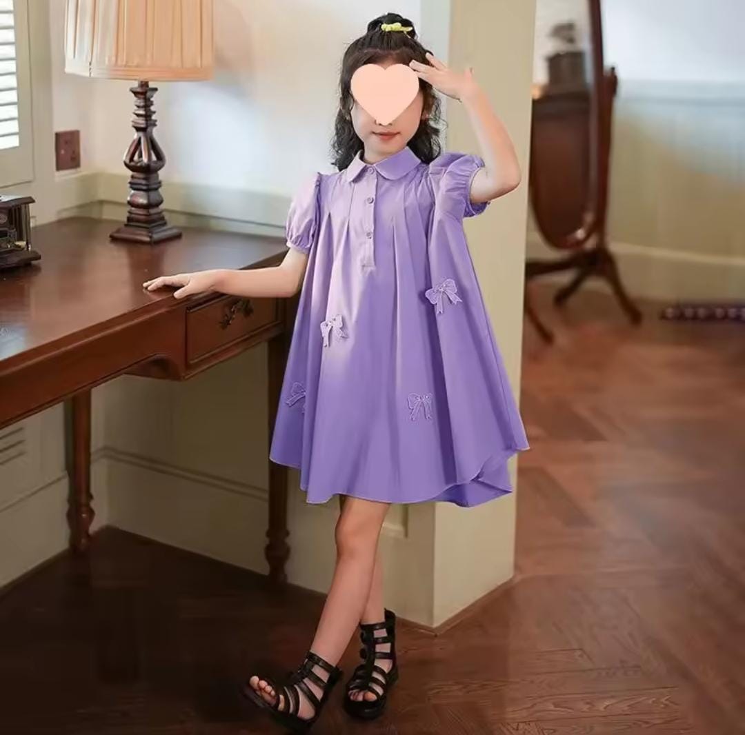 Fashionable Butterfly Knot Princess Dress for Girls 1563678 Fashionable Butterfly Knot Princess Dress for Girls 1563678