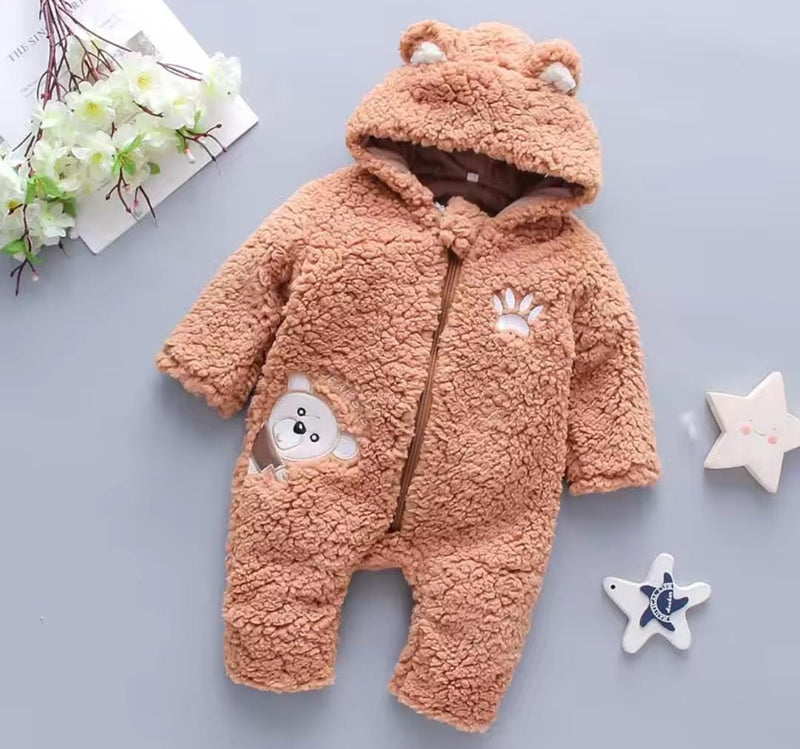 Cartoon Bear Embroidery Overalls for Infants Toddler Baby Clothes   1084485 - TUZZUT Qatar Online Shopping