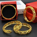 Glamorous Bangles For A Bride's Wedding Jewelry Model-07 - TUZZUT Qatar Online Shopping