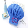 Quick Hair Drying Bath Spa Bowknot Wrap Towel Hat Cap For Bath - TUZZUT Qatar Online Shopping