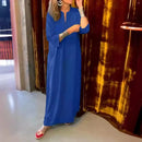 Women Long Sleeve Maxi Dress    B403081 - TUZZUT Qatar Online Shopping