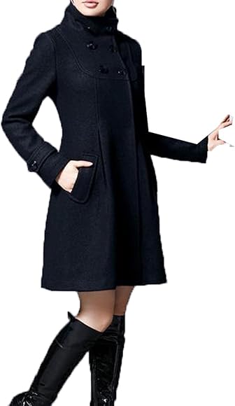 Women's Autumn and Winter Solid-Coloured Jacket U8547965 3XL Women's Autumn and Winter Solid-Coloured Jacket U8547965 3XL