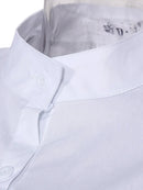 Casual High-Low Loose Printed Stand Collar Blouses & Shirts Tops  112240 - TUZZUT Qatar Online Shopping