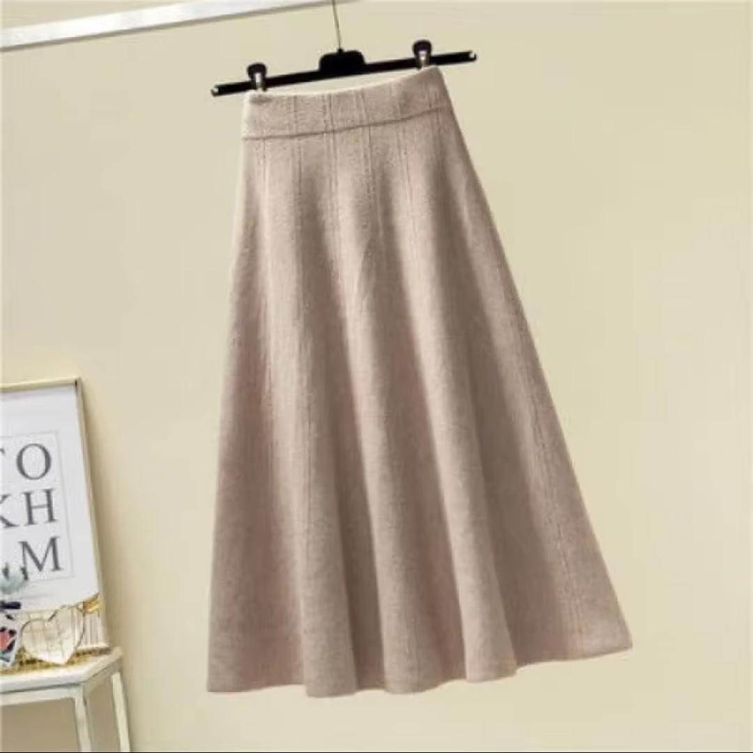 Knitted Cotton Thick Warm Cardigan Winter Sweaters With Skirt 57061 XL Knitted Cotton Thick Warm Cardigan Winter Sweaters With Skirt 57061 XL