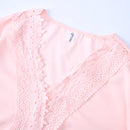 Women's Short Sleeve Solid Color Shirts & Blouses 229249 - M - TUZZUT Qatar Online Shopping