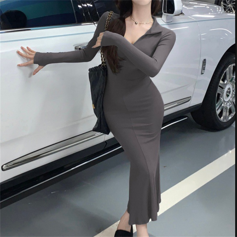 Women's Long Sleeve Bodycon Dress 387958 Women's Long Sleeve Bodycon Dress 387958