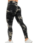 Women's Tie Dye/Splash-ink Legging L 505002 - TUZZUT Qatar Online Shopping