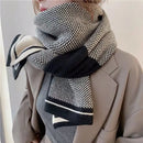 Winter Scarves  Double-Sided Warm Couple Scarf   S5024875 - TUZZUT Qatar Online Shopping