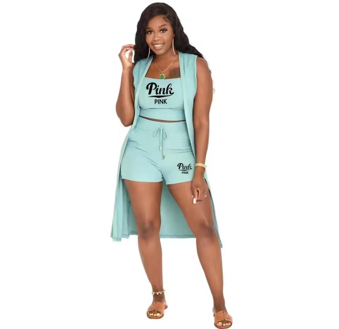 Women's Fashion Print Three-Piece Set Skirt And Top Outfit S4592576 Women's Fashion Print Three-Piece Set Skirt And Top Outfit S4592576