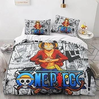ONE PIECE Printed Bedding Set Duvet Cover Set Comforter Cover 3 Pieces Cover 450681 ONE PIECE Printed Bedding Set Duvet Cover Set Comforter Cover 3 Pieces Cover 450681