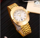 Diamond-Studded Egg-Shaped Classic Watch D43