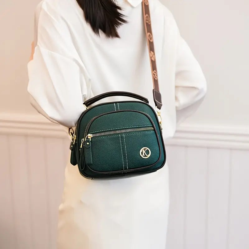 Elegant Adjustable Strap Shoulder Travel Bag K79829 - TUZZUT Qatar Online Shopping