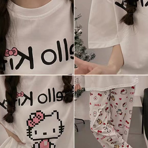 2 Pcs Women 's Short Sleeve Sleep Set 533608 2 Pcs Women 's Short Sleeve Sleep Set 533608