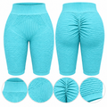 Women's High-Waist Textured Butt-Lift Shaping Short KL-12