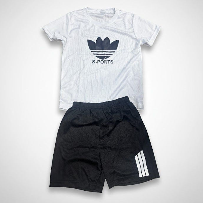 Kids T-shirt and Pants 2pcs Tracksuit 5548148 - TUZZUT Qatar Online Shopping