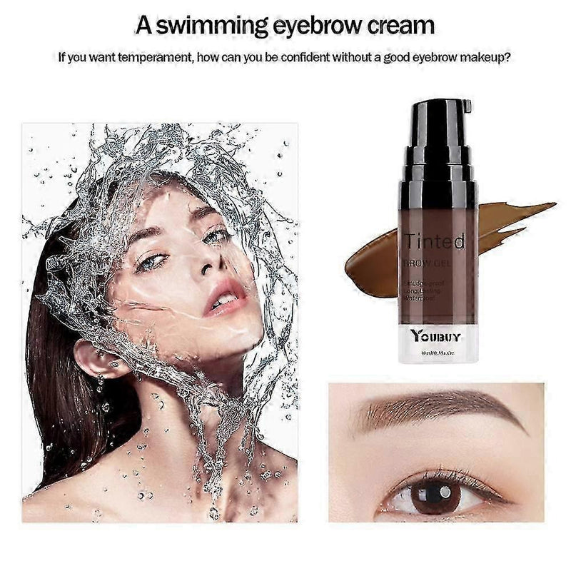 Youbuy Enhancers Waterproof Long-lasting Tinted Brow Gel - TUZZUT Qatar Online Shopping