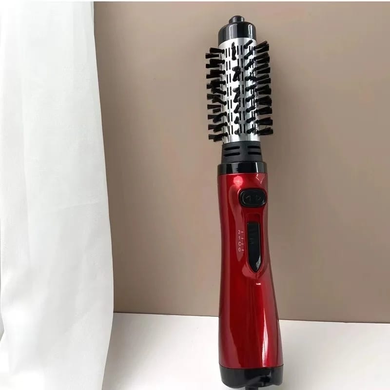 Shiny & Beauty Multifunctional Rotating Hairbrush & Curling Comb 2-in-1