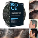 Sol lora Charcoal Hair Darkening Bar - Natural Shampoo Soap Bar for White to Black Hair - 60g (Pack of 3 Pcs) - TUZZUT Qatar Online Shopping