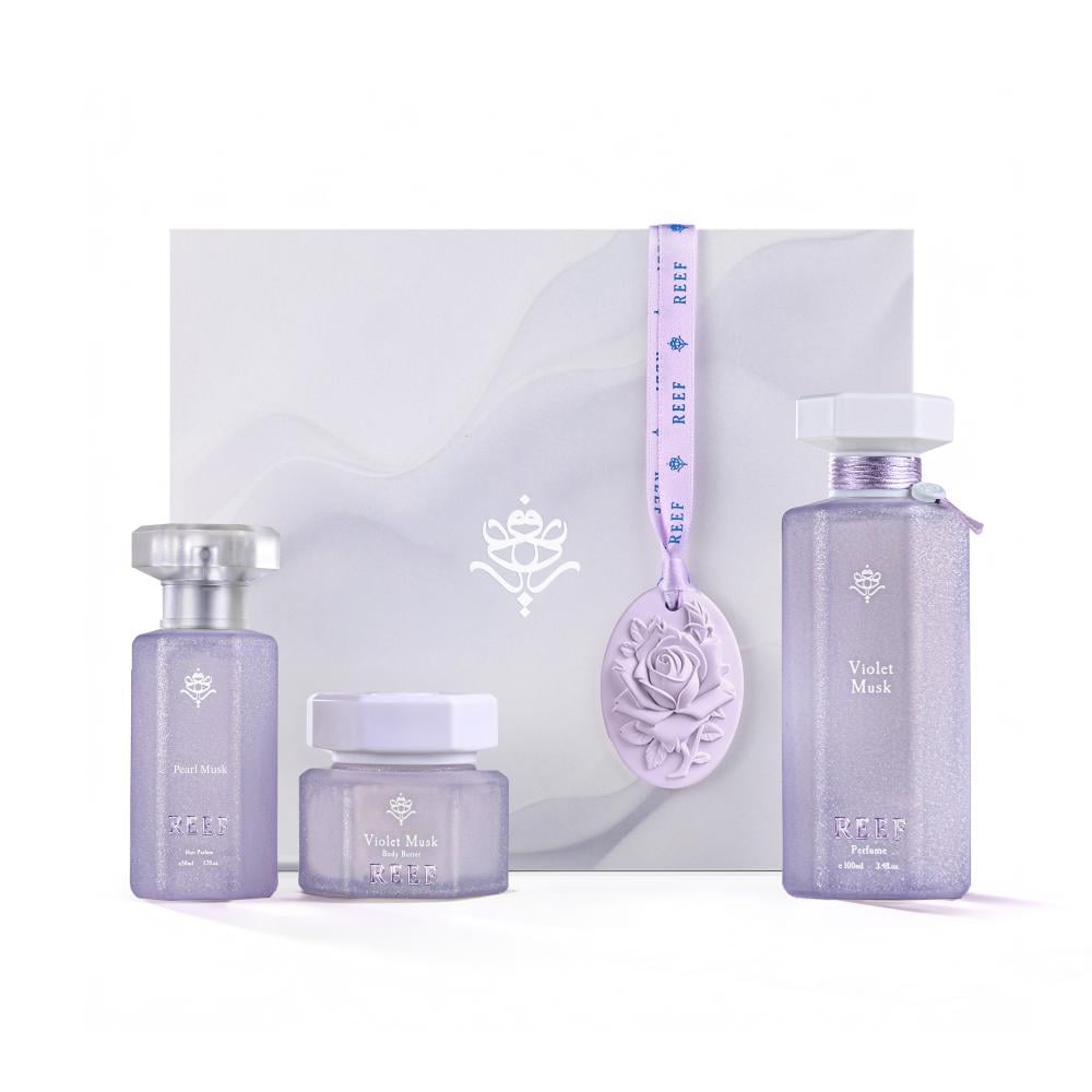 Violet Musk Collection Gift Set by Reef Perfumes