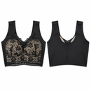 Women’s Black Floral Lace Padded Bra 2270
