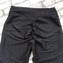 High Waist Fitness Yoga Pants for Women Stretchy Gym Clothes Textured Push Up Running Tights Sexy Sports Pants  S4988802 - TUZZUT Qatar Online Shopping