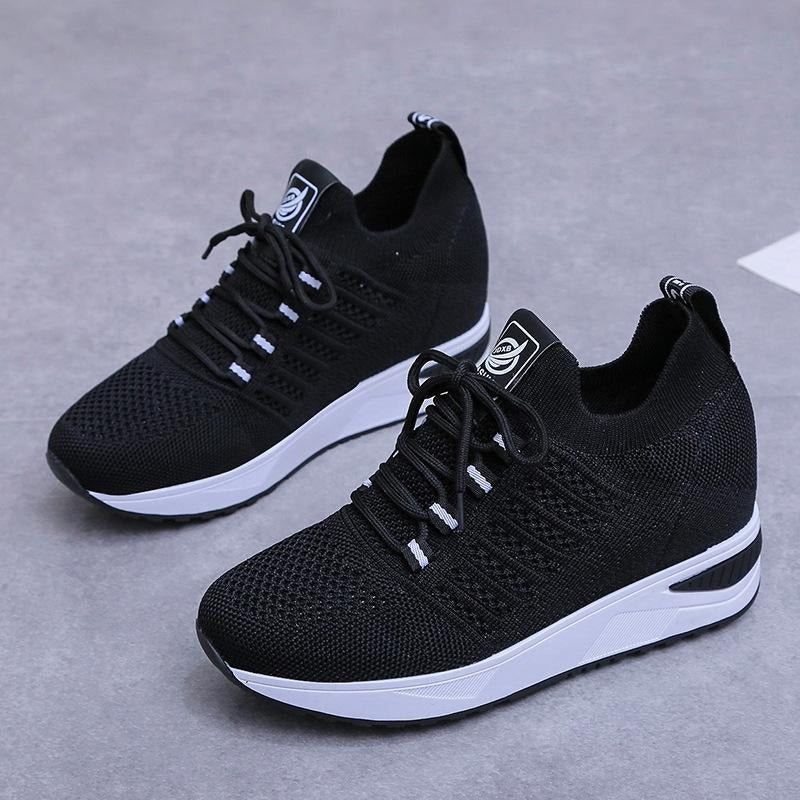 Fashion Wedge Chunky Sneakers F20 - TUZZUT Qatar Online Shopping