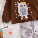 Boys/Girls 2 Pcs Pajama Sets 2-3Y 486200 - TUZZUT Qatar Online Shopping