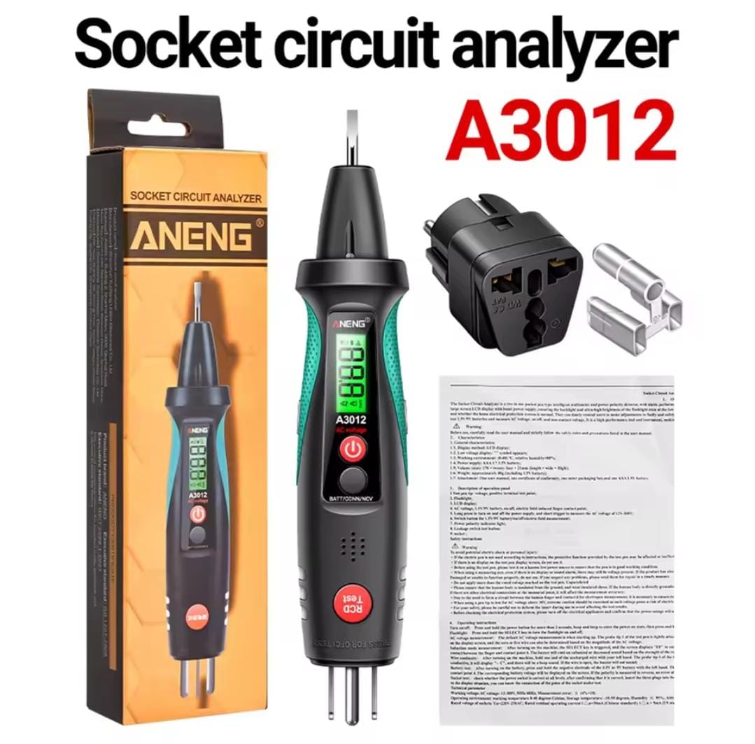 ANENG Socket Circuit Analyzer B-356774 ANENG Socket Circuit Analyzer B-356774