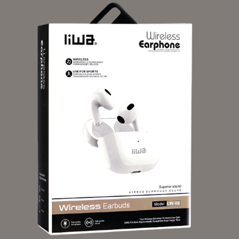 Liwa Wireless Earphone LW06 - TUZZUT Qatar Online Shopping